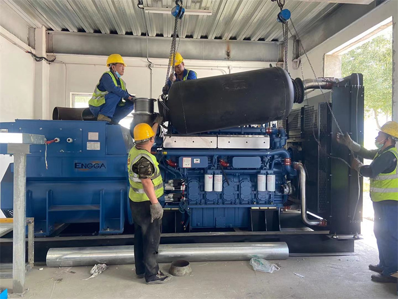 河北建設(shè)集團800KW玉柴機組、1800KW玉柴機組